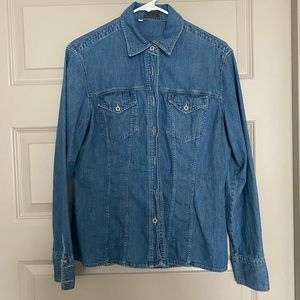 Versace denim shirt